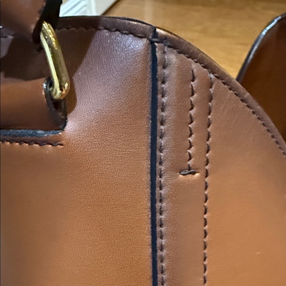 Altuzarra Ghianda Brown Bullrope Large Leather Hobo Shoulder Bag - Picture 8 of 12